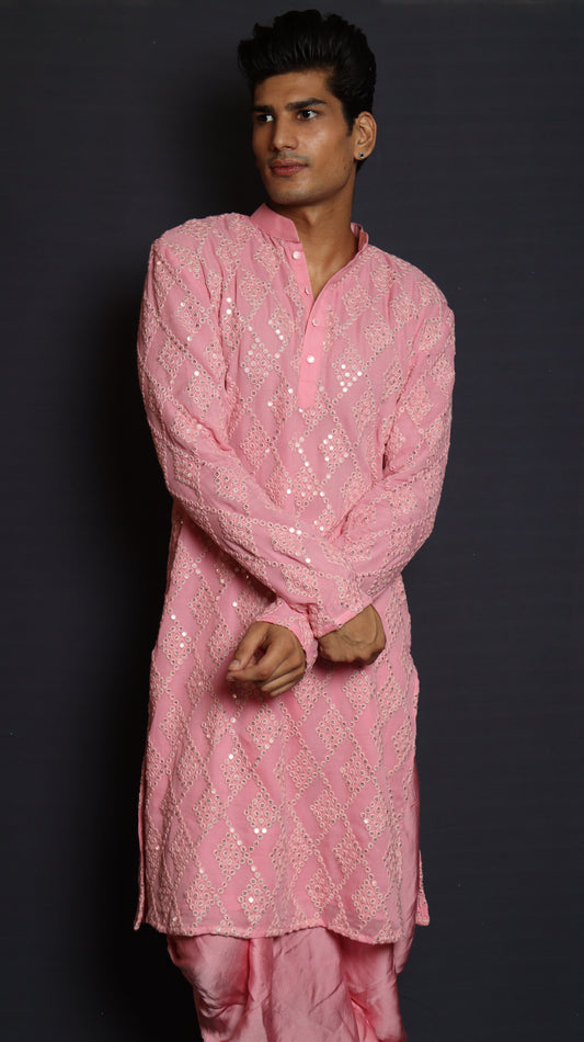 Embroided Sequins Kurta